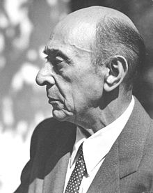 Arnold Schoenberg, via Wikimedia Commons