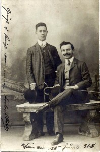 brothers David and Heinrich Schmerling, 1906