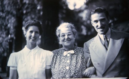 Louise Manning, Jean's mother, her grandmother, and father