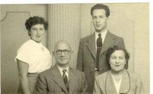 Flora, Heinrich, Erwin, Lilly 1950